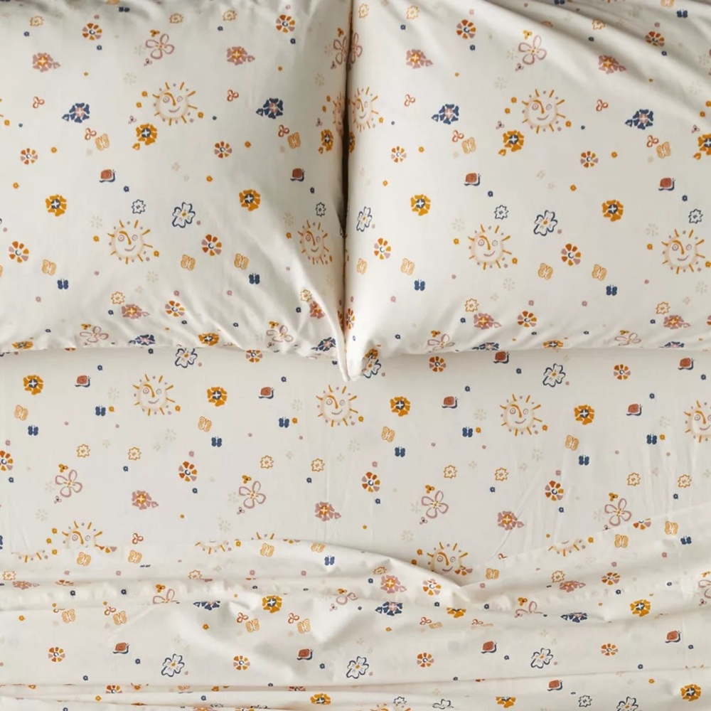 Sun Face Sheet Set